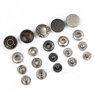 Boutons-pression en laiton pour cuir