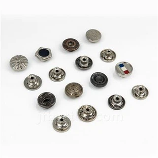 Boutons de remplacement de la veste en jean