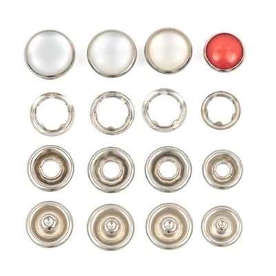 Boutons-pression en nacre