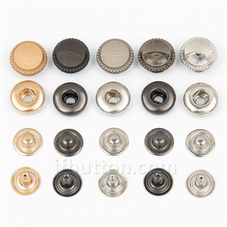 Types de boutons pression