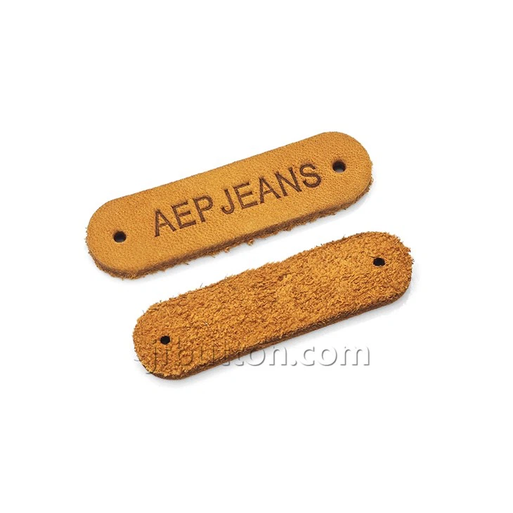 Custom Leather Logo Tags For Bag