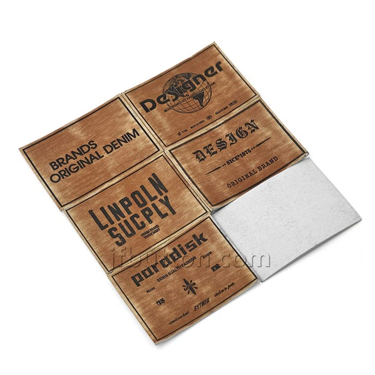 Jeans Leather Patch Labels