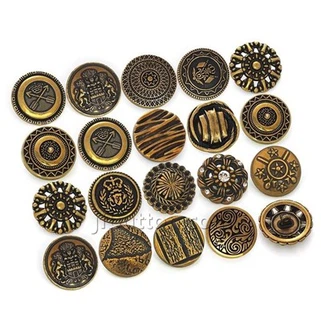 Boutons militaires britanniques du XVIIIe siècle