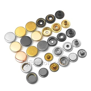 Boutons-pression en cuivre pour cuir