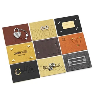 Patch en simili cuir personnalisé