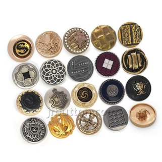 Boutons de blazer en laiton monogrammés