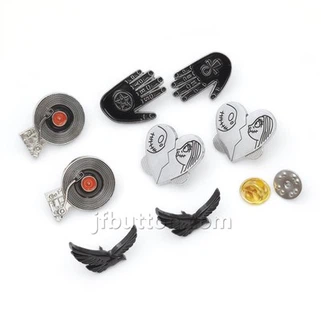 Épingles à broche de nom personnalisé