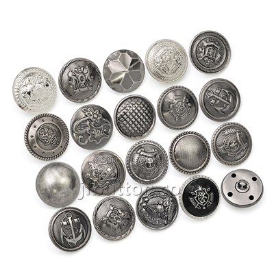 Bouton de tige de sliver pour l'uniforme de l'armée