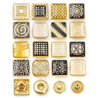 Boutons instantanés pour les vêtements
