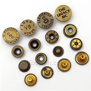 Boutons pression pour veste en cuir