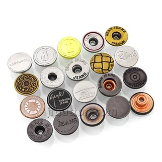 Boutons en acier pour les jeans