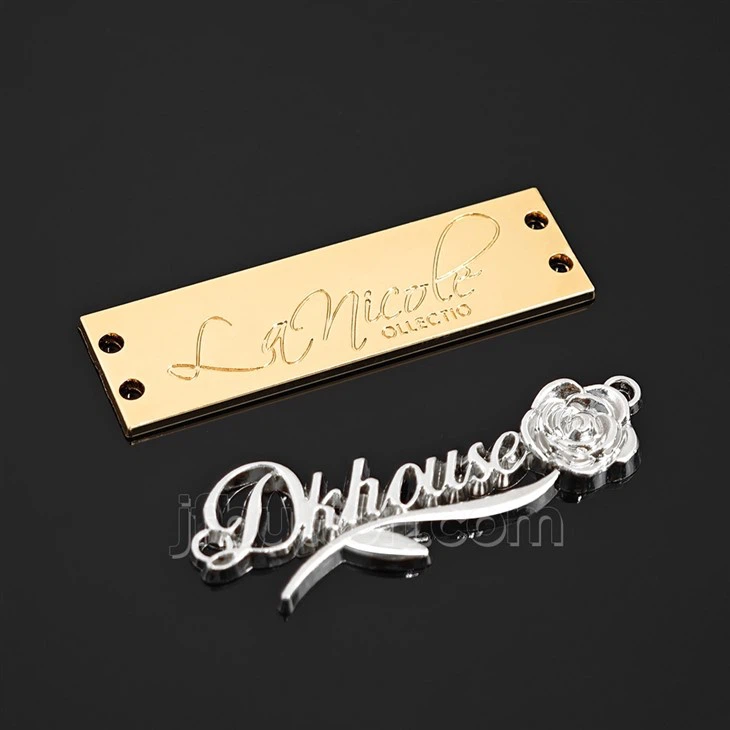 Custom Metal Logo Tags For Bag factory