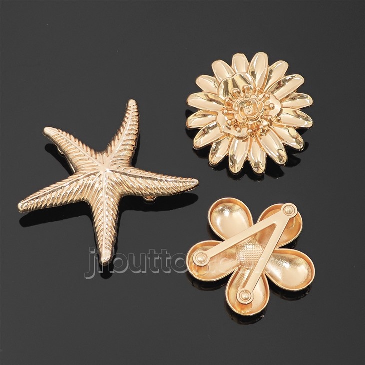 Decorative Starfish Swimwear Hardware factory