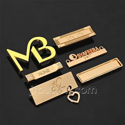 Étiquettes métalliques pour meubles