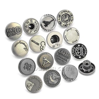 Bouton de jean denim