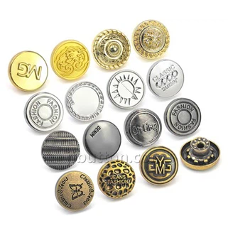 Rivet de bouton en jean