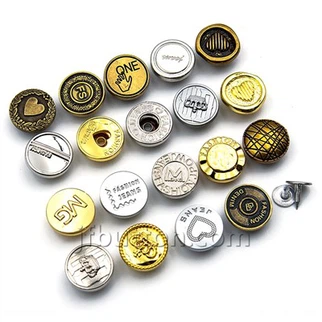 Boutons métalliques pour les jeans