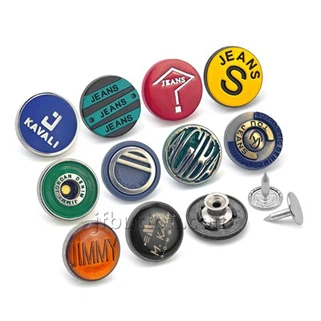 Boutons métalliques pour pantalon