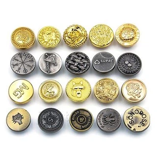 Boutons de jeans de remplacement métal
