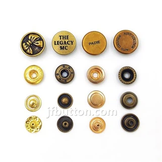 Boutons pression Vêtements