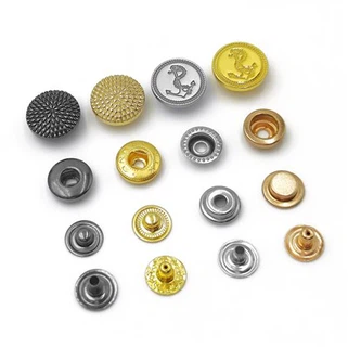 Boutons pression pour vêtements