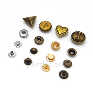 Types de boutons-pression