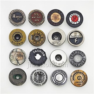 Broches de bouton de pantalon